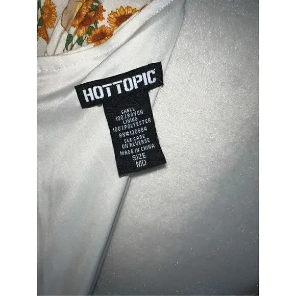 Sunflower Puff Sleeve Dress (Med) - Picture 7 of 9